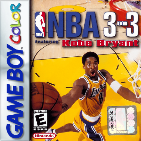 NBA 3 on 3 Featuring Kobe Bryant - Nintendo Gameboy Color
