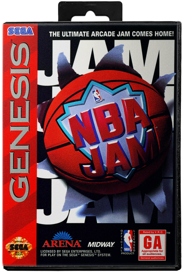 NBA Jam - Sega Genesis