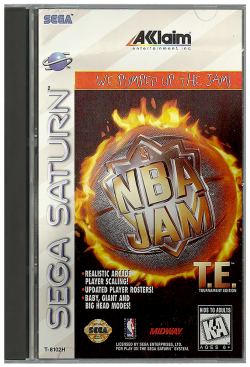 NBA Jam Tournament Edition - Sega Saturn