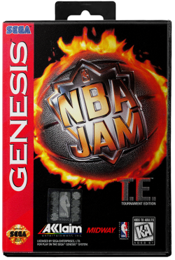 NBA Jam Tournament Edition - Sega Genesis