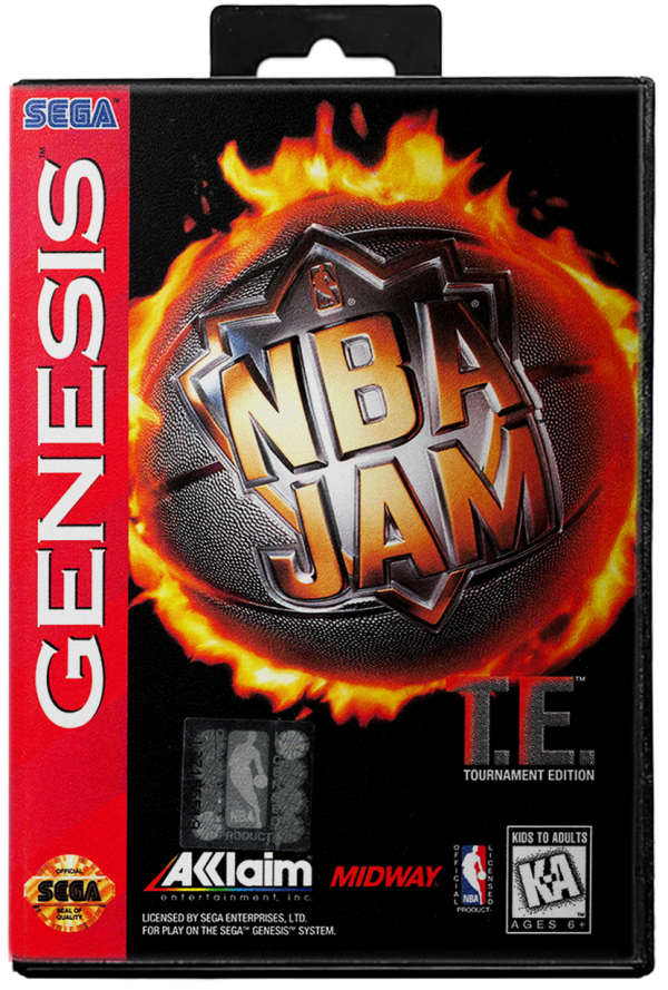 NBA Jam Tournament Edition - Sega Genesis