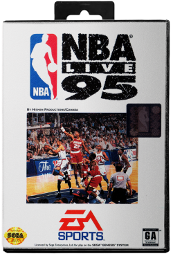 NBA Live 95 - Sega Genesis