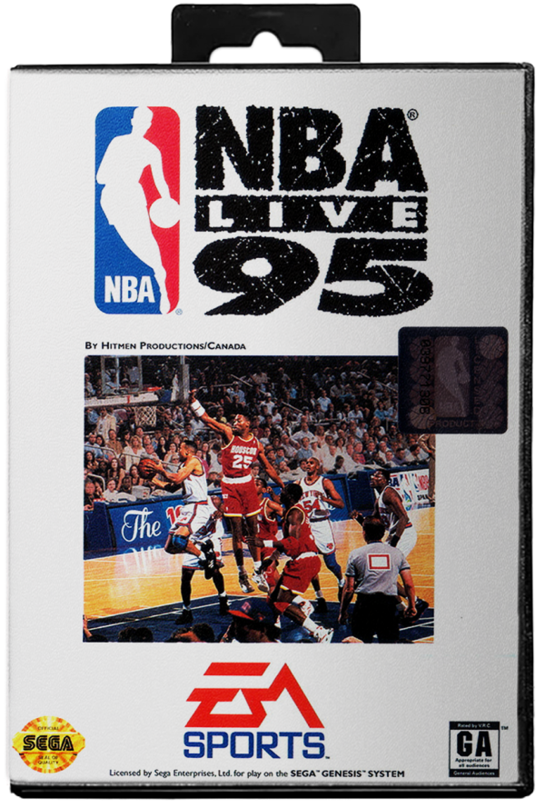 NBA Live 95 - Sega Genesis