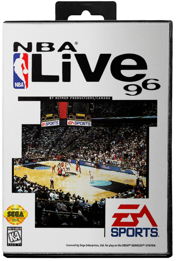 NBA Live 96 - Sega Genesis