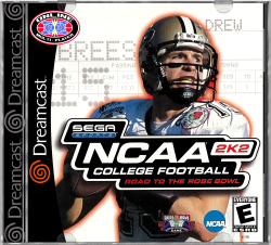 NCAA College Football 2K2 - Sega Dreamcast
