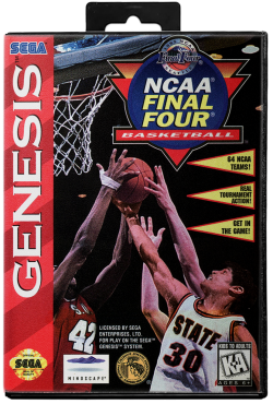 NCAA Final Four Basketball - Sega Genesis