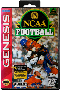 NCAA Football - Sega Genesis