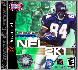NFL 2K1 - Sega Dreamcast