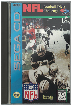 NFL Football Trivia Challenge - Sega CD