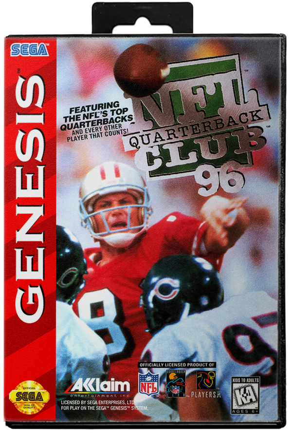 NFL Quarterback Club 96 - Sega Genesis