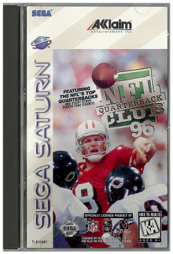 NFL Quarterback Club 96 - Sega Saturn