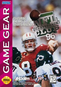 NFL Quarterback Club 96- Sega Game Gear