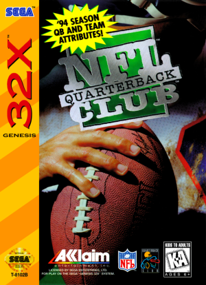NFL Quarterback Club - Sega 32x