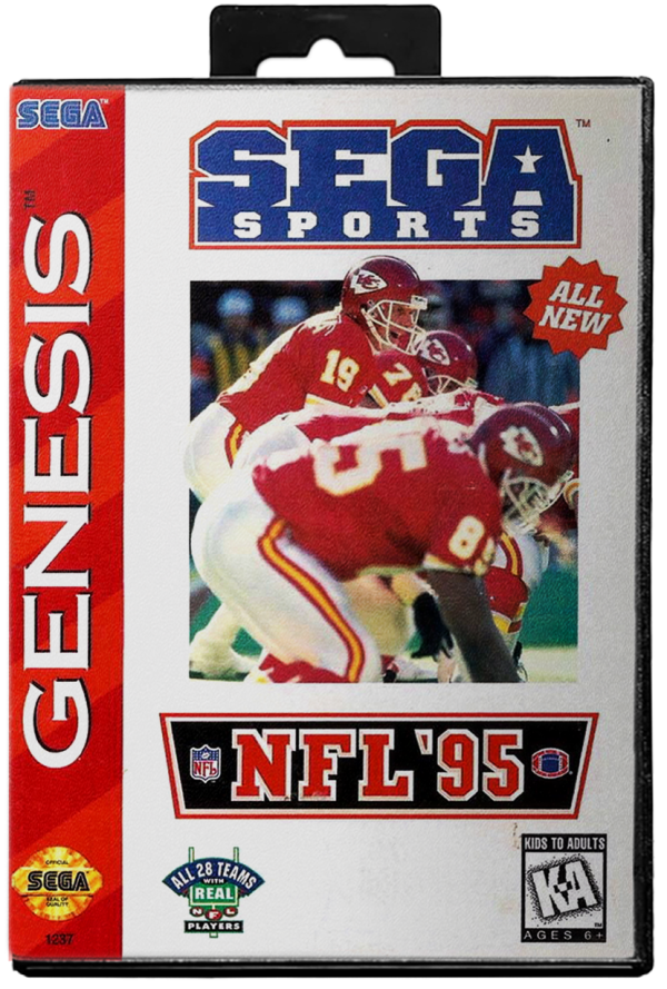 NFL '95 - Sega Genesis