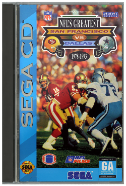 NFL Greatest Teams - Sega CD