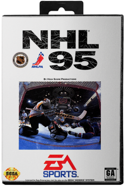NHL 95 - Sega Genesis