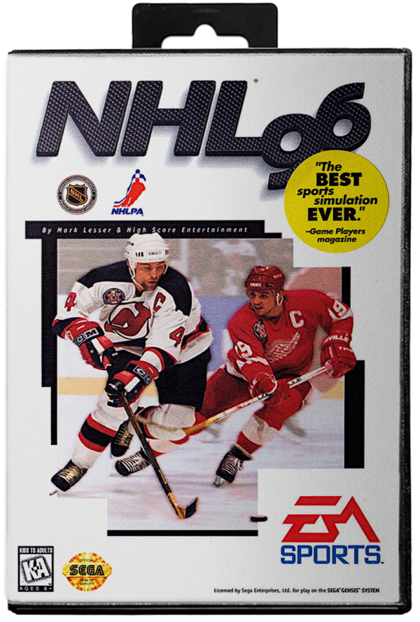 NHL 96 - Sega Genesis