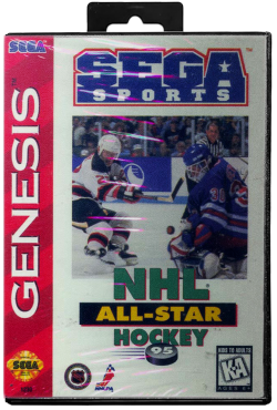 NHL All-Star Hockey 95 - Sega Genesis