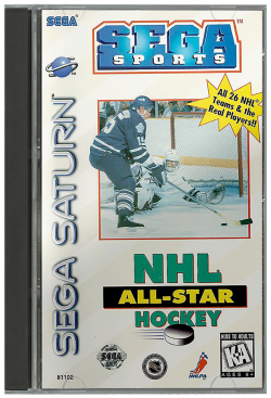 NHL All-Star Hockey - Sega Saturn