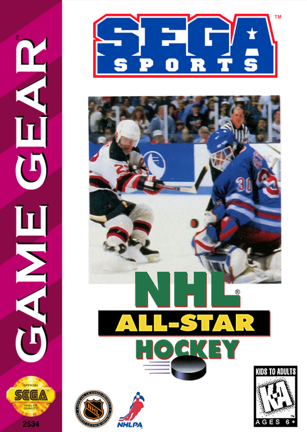 NHL All-Star Hockey- Sega Game Gear