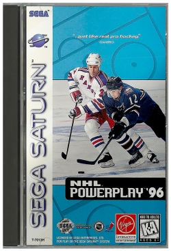 NHL Powerplay 96 - Sega Saturn