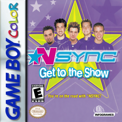 NSYNC Get to the Show - Nintendo Gameboy Color