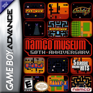 Namco Museum 50th Anniversary - Nintendo Gameboy Advance