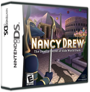 Nancy Drew The Deadly Secret of Old World Park - Nintendo DS
