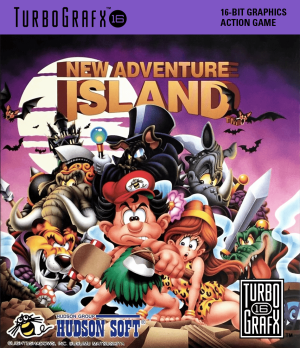 New Adventure Island - TurboGrafx 16