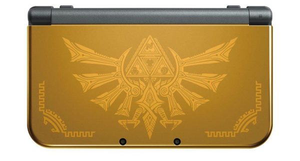 New Nintendo 3ds XL System - The Legend of Zelda Hyrule Crest