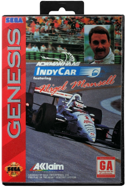 Newman-Haas IndyCar - Sega Genesis