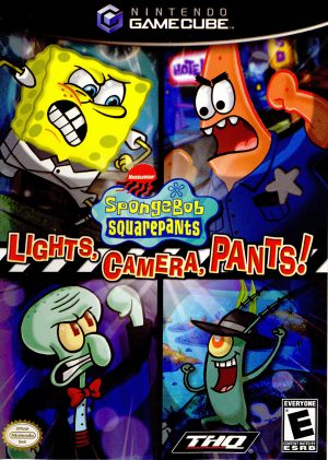 SpongeBob SquarePants Lights Camera Pants - Nintendo Gamecube
