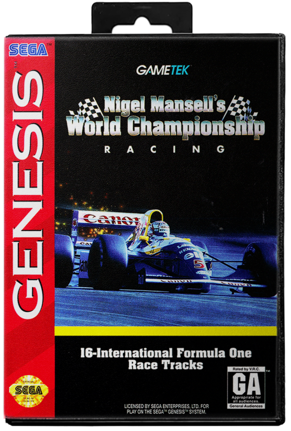 Nigel Mansell's World Championship Racing - Sega Genesis