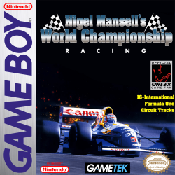 Nigel Mansell's World Championship Racing - Nintendo Gameboy