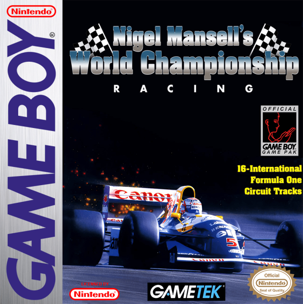 Nigel Mansell's World Championship Racing - Nintendo Gameboy