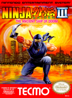 Ninja Gaiden III The Ancient Ship of Doom - Nintendo NES