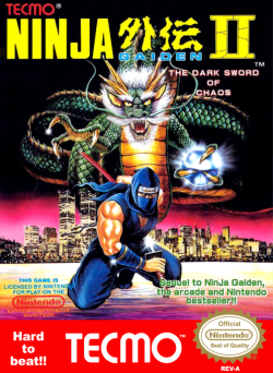 Ninja Gaiden II The Dark Sword of Chaos - Nintendo NES