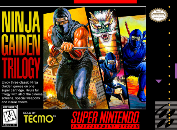 Ninja Gaiden Trilogy - Super Nintendo