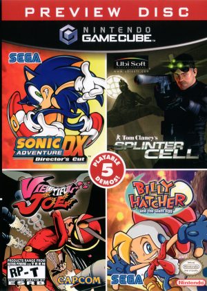 GameCube Preview CD-ROM - Nintendo Gamecube