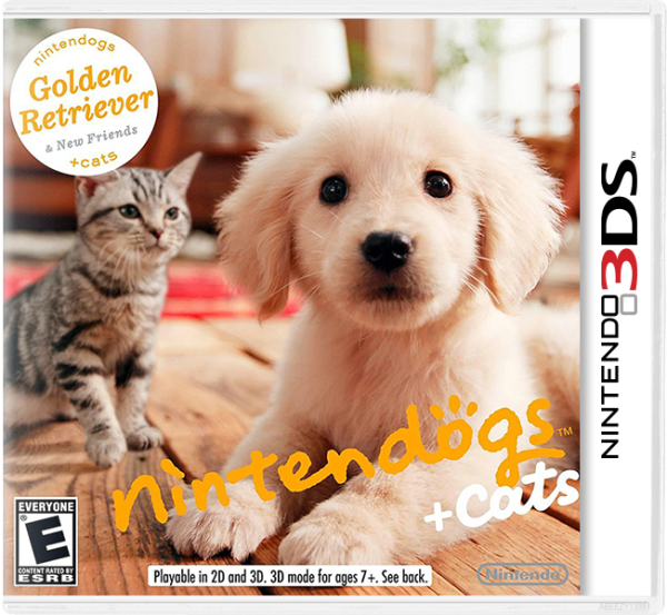 Nintendogs + Cats: Golden Retriever & New Friends - Nintendo 3ds