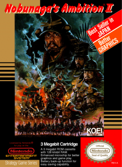 Nobunagas Ambition II - Nintendo NES