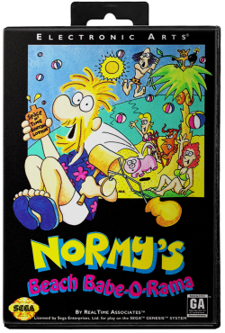 Normy's Beach Babe-O-Rama - Sega Genesis