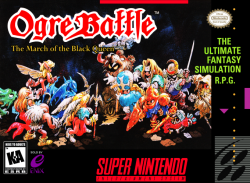 Ogre Battle The March of the Black Queen - Super Nintendo
