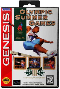 Olympic Summer Games Atlanta 96 - Sega Genesis