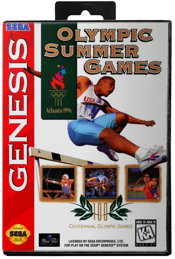 Olympic Summer Games Atlanta 96 - Sega Genesis