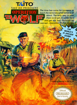 Operation Wolf - Nintendo NES