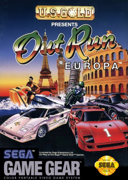 Outrun Europa- Sega Game Gear