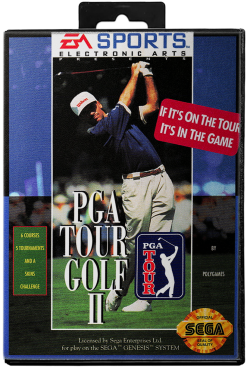 PGA Tour Golf II - Sega Genesis