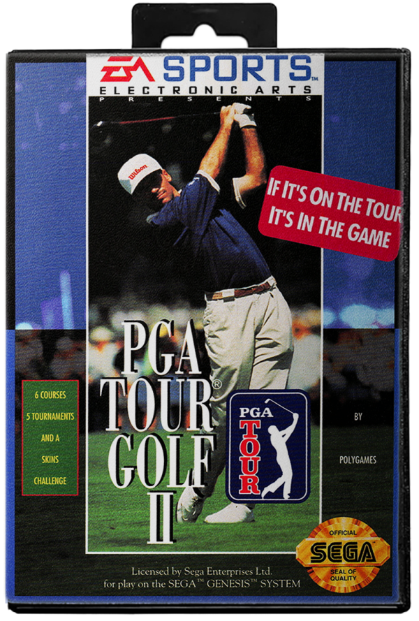 PGA Tour Golf II - Sega Genesis