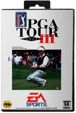 PGA Tour Golf 3 - Sega Genesis